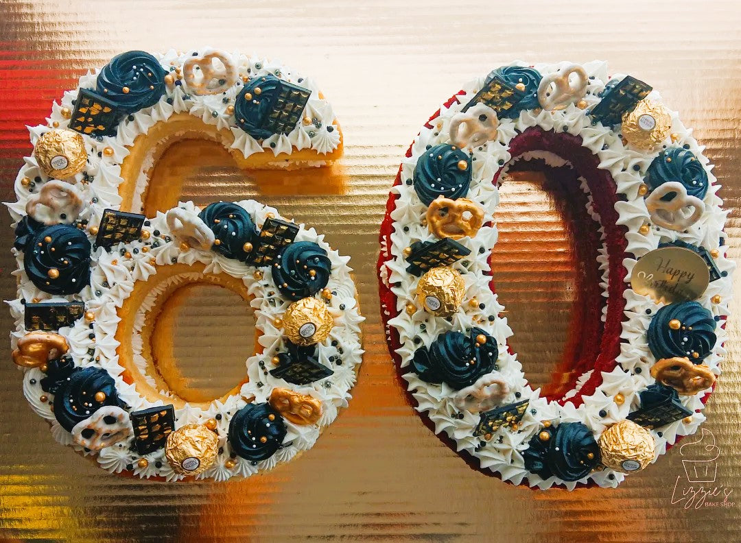 Letter & Number Cakes – Lizzie's Bake Shop, LLC